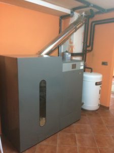 caldera de pellets domusa