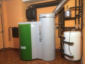 caldera de pellets okofen