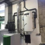 instalacion completa calefaccion pellets