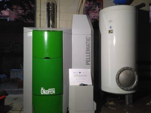 caldera de pellets cuntis