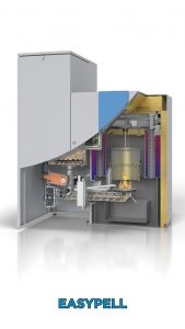 caldera de pellets easypell