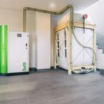 caldera pellets con acs