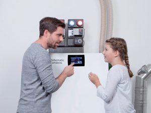 pantalla tactil caldera pellets